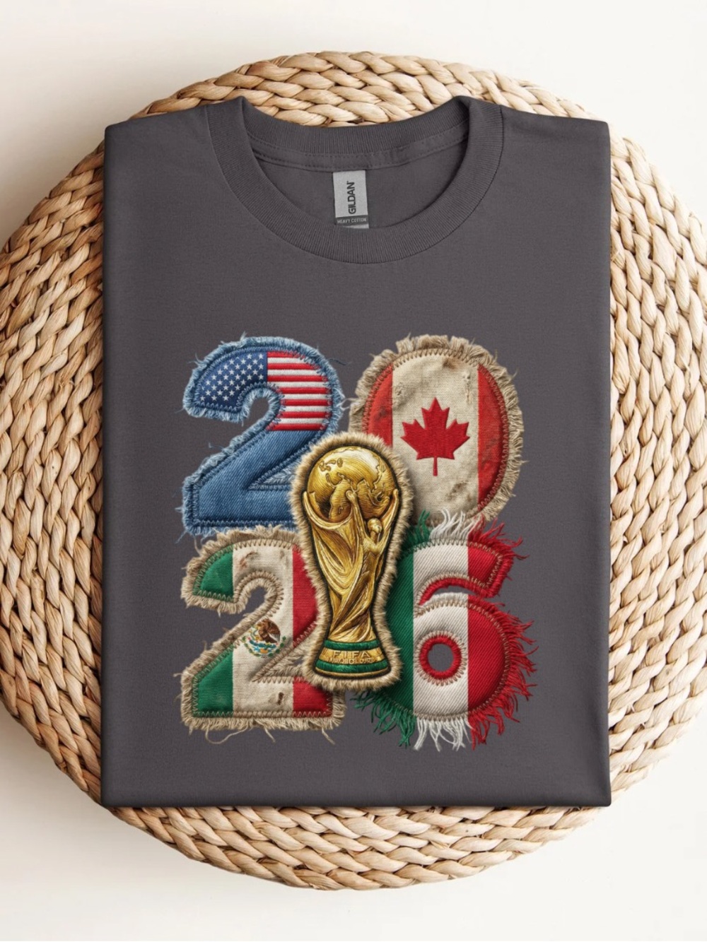 World Cup 2026 Faux Yarn T-Shirt